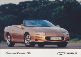 Chevrolet Camaro Cabriolet - press photo, Europe [export] - 1998