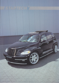 PT Cruiser Startech folder, 4 pages, c2001, German/English language