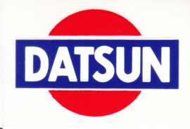 Datsun, sticker, 8 x 5,5 cm