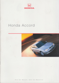 Accord Sedan brochure, 36 pages, A4-size, German, 10/1998