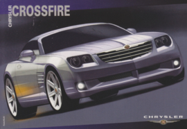 Crossfire Coupe, A6-size postcard, 2002, issue Chrysler France