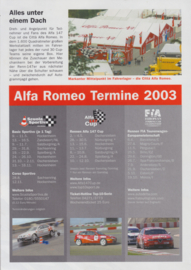 Gazetta Sportiva (with 147 Cup) folder, 16 pages, 2003, German language