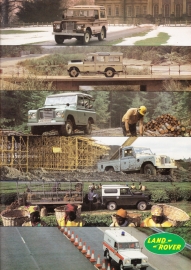 Program 88/109/Pick-up/chassis brochure, 26 pages, about 1983, Dutch language