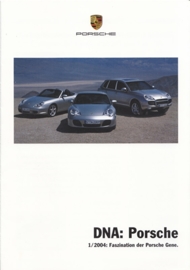 DNA Porsche 1/2004 with Boxster, 8 pages, 03/2004, German language