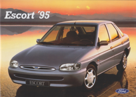 Escort brochure, 64 pages, size A4, 02/1995, Dutch language