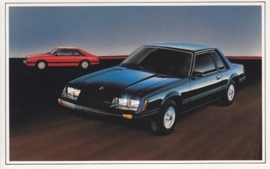 Mustang, US postcard, standard size, 1982