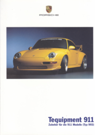 911 Tequipment (993) brochure, 24 pages, 08/2001, German %