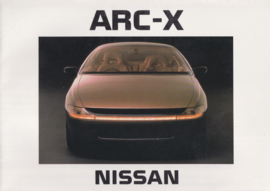 ARC-X study model brochure, 8 pages, 03/1988, German language, Swiss market