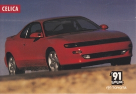 Celica Sports Coupe, US postcard, 1991, # 31050-91