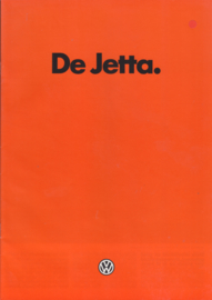 Jetta II brochure, 24 pages,  A4-size, Dutch language, 1/1985