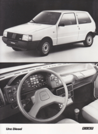 Fiat Uno Diesel, press photo, Italy, 1984