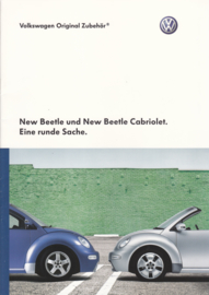 New Beetle & Beetle Cabriolet accessories brochure, A4-size, 32 pages, German language, 11/2003
