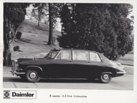 Daimler 4.2.litre Limousine, press photo, UK, c1970