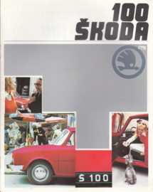 100 Sedan brochure, 16 pages, Dutch language, about 1980
