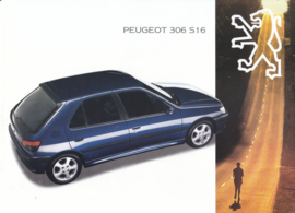 306 Hatchback brochure, 24 + 26 pages, A4-size, 1994 Dutch language (Belgium)