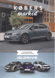 IQ-Drive Golf/Tiguan/Touran brochure, A4-size, 6 pages, about 2019, Danish language