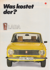 1200 S Sedan folder, 4 pages, 09/1983, German language