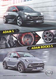 Adam S & Adam Rocks S brochure, 4 pages, 06/2015, Belgium (Dutch)