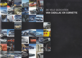 Program Cadillac & Corvette brochure, 12 pages, about 2007, Dutch language