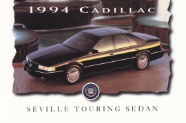 Seville  Touring Sedan, US postcard, 1994