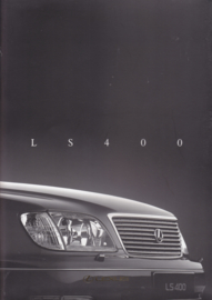 LS 400 Sedan prestige brochure, 68 pages, 10/1997, Dutch language