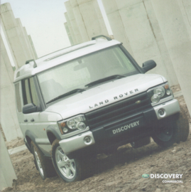 Discovery Commercial folder, 4 pages, square size, 7/2002, Dutch language