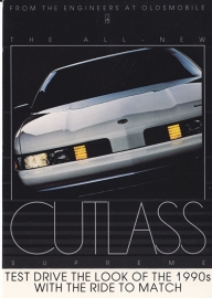 Cutlass Supreme, US postcard, continental size, 1990