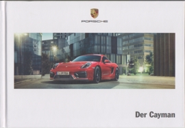 Cayman/Cayman S brochure, 136 pages, 03/2014, hard covers, German