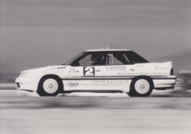 Subaru Legacy Sedan 4-door, press photo, Belgium, 1990