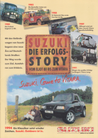 Program 4x4 + history brochure, 16 pages, 1994, German language