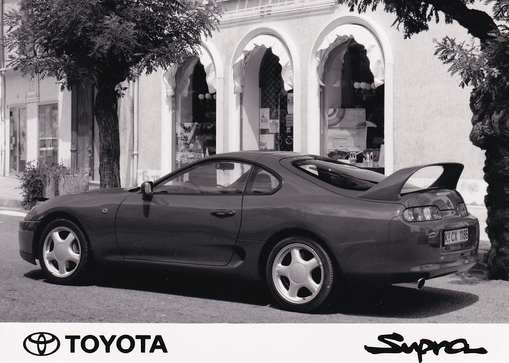 Toyota Supra, press photo, Germany, 9/1993