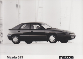 Mazda 323 F 4-Door Hatchback, press photo, Belgium, 1992
