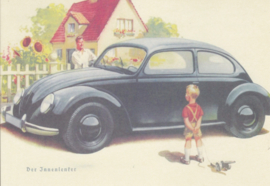 VW Beetle, DIN A6-size, unused, Dutch issue, 2008