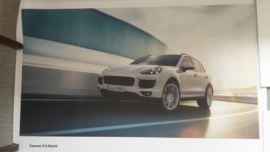 Cayenne S E-Hybrid large original factory poster, published 07/2014