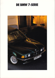 7-Series (730i-735i/L) brochure, 38 pages, A4-size, 2/1990, Dutch language