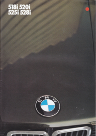 518i/520i/525i/528i brochure, 16 pages, 2/1984, Dutch language