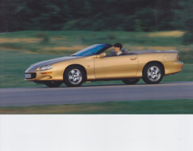 Chevrolet Camaro Cabrio - press photo, Germany [export] - 1998