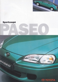 Paseo Sportcoupé brochure, 18 pages + specs., 02/1996, German language