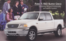 F-150 Pickup Super Crew, US postcard, larger size, 1990s