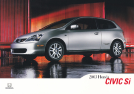 Civic Si, US postcard, continental size, 2003, # ZO2315