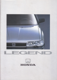 Legend Sedan brochure, 32 + 2 pages, A4-size, Dutch, about 1986
