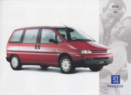 806 MPV brochure, 20 + 22 pages, A4-size, 1994, French language