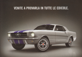 Mustang  Promocard postcard, DIN A6-size, Italian language, # 5973