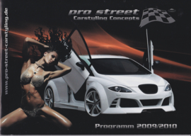 Pro Street Carstyling Concepts bodykits program, 40 page brochure, Germany, 10/2009