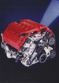 Lotus 918 V8 engine - factory photo - 3/1996 - UK market