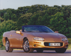 Chevrolet Camaro Cabrio - press photo, Germany [export] - 1998
