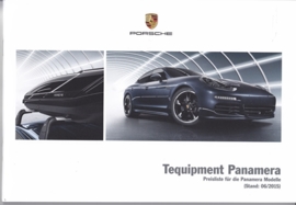 Panamera Tequipment pricelist, 88 pages, 06/2015, German