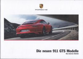 911 GTS brochure, 120 pages, 01/2017, hard covers, German