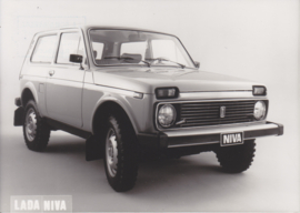 Lada Niva 4x4, press photo, Belgium, 1986