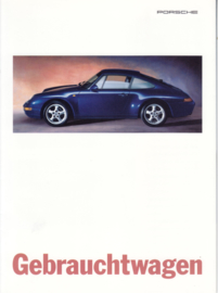 Used models brochure, 8 pages, 08/1995, German